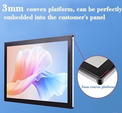 RIUIN 7 Inch Open Frame Capacitive Touchscreen Monitor New