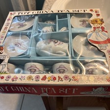 Vintage Toy China Tea Party Porcelain Children s Play Set Made In Japan