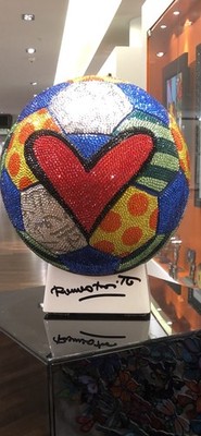 Romero Britto Skulptur Chrystal Guarani mit Swarowski-Kristallen (limitiert)