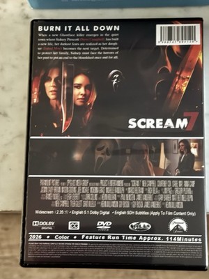 SCREAM 7 DVD Brand New Unsealed | eBay