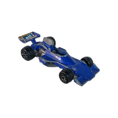 Vintage Yatming Tyrrell Elf 007 F1 Diecast Blue Model No. 1070 Hong Kong Loose