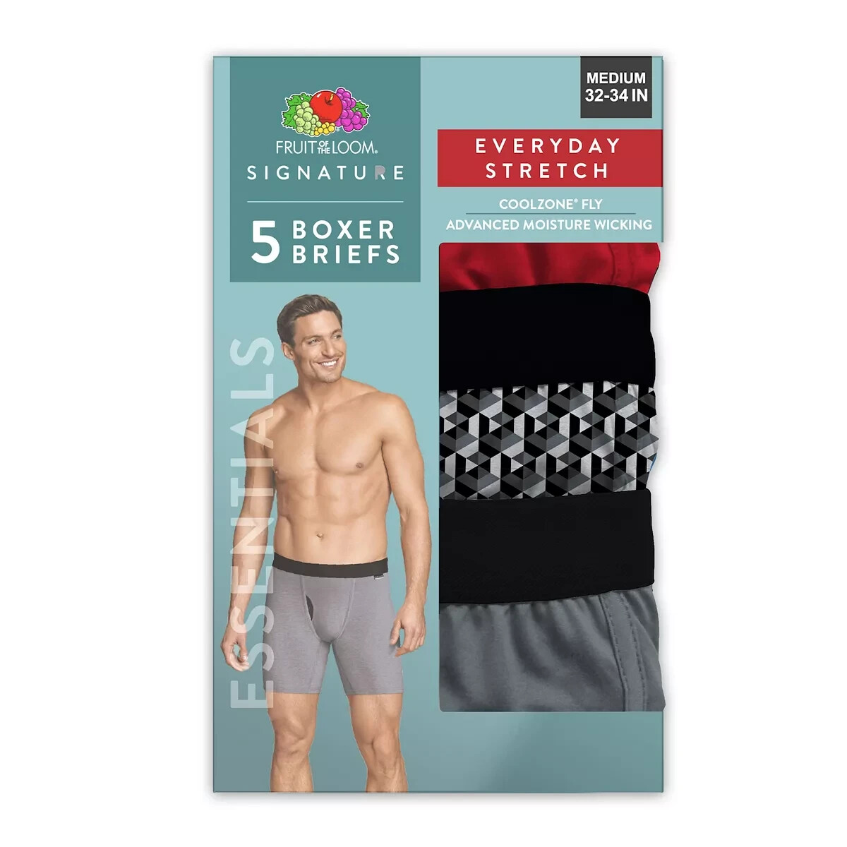 Fruit Of The Loom Everlight - Ropa Interior Y Camisetas Con
