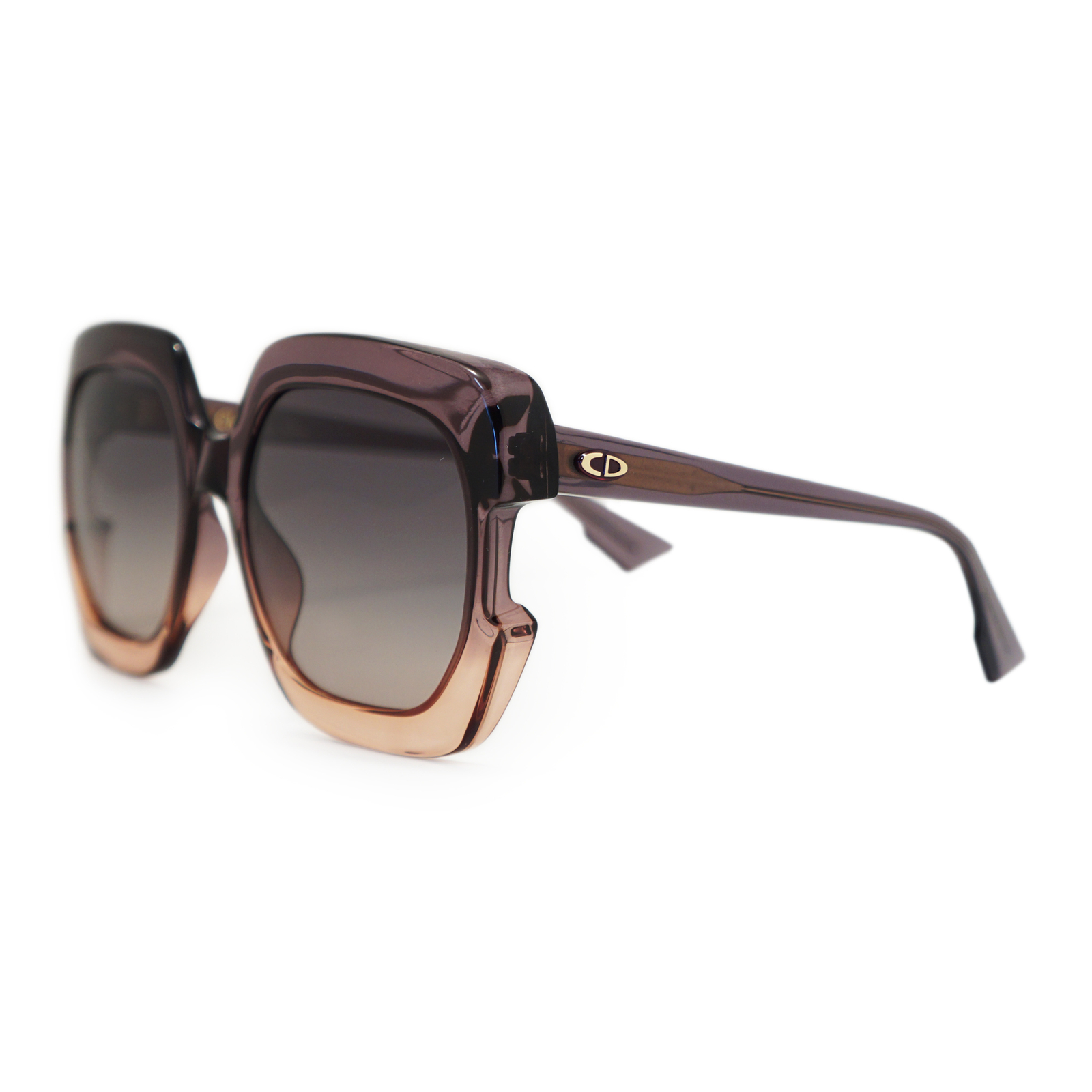 dior gaia sunglasses grey and pink