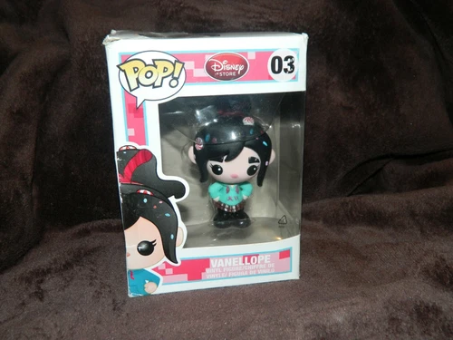 Funko Pop Disney Store Wreck it Ralph Vanellope #03 Figure NEW