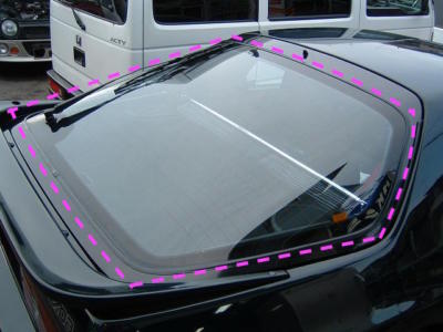 MAZDA OEM GENUINE REAR HATCH BACK WINDOW GLASS SEAL WEATHER STRIP FOR ...