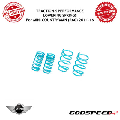 Godspeed Traction-S Performance Lowering Springs For 2011-16 Mini Countryman R60