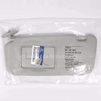 852101C200QS Sun Visor Inside Driver Left LH Gray HYUNDAI GETZ CLICK 2002-2012