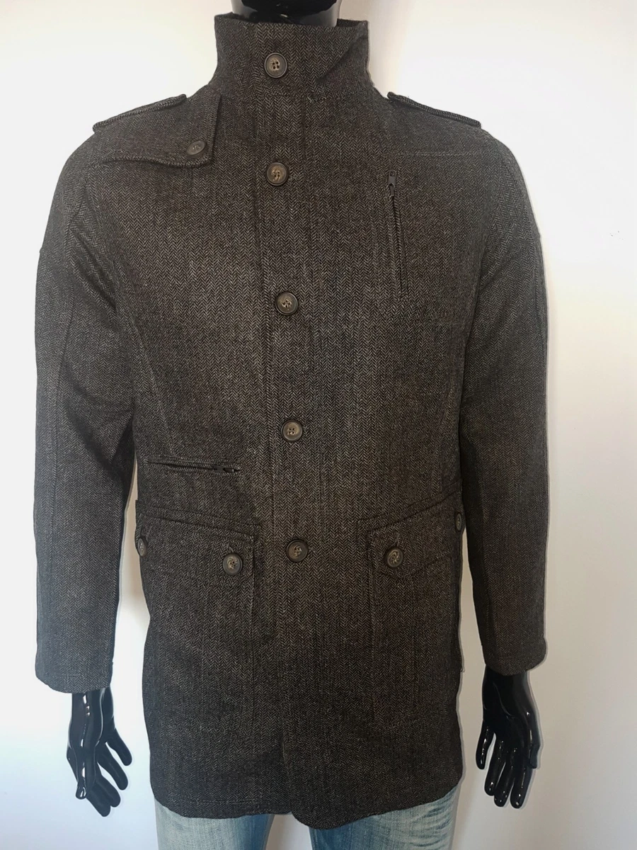 Veste laine bouillie 2025 homme