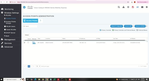 Cisco IW-6300H-AC-B-K9 Cisco Catalyst IW6300 Heavy Duty Access Point 8.10.196.0 - Afbeelding 7 van 7