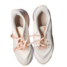 Nike Revolution Road Running Sneakers Womens Size 7W Pink White Sneakers Comfort