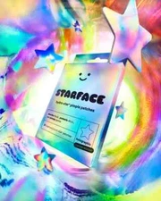 Starface World Hydro-Star Cyber Star Pimple Patches 32 Count Limited Edition New