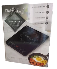 Portable Induction Cooktop 1800W Countertop Cooker Burner Black 8 Settings NEW