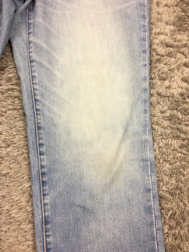 Edwin Jeanism Straight Leg Jeans Mens Size 34x32 Blue Denim KUJ04 - Image 4 of 4