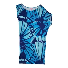 Lilly Pulitzer Tessa Dress Get Inky Blue Women's Size S