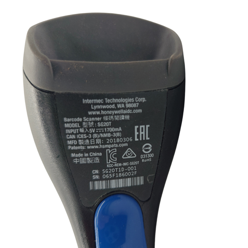 Intermec SG20T Handheld Barcode Scanner USB Wired with Stand Holder - OEM - Picture 4 of 6