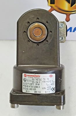 NORGREN D 70731 FELLBACH PTB 02 ATEX 2085 X IP66 SOLENOID VALVE