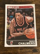 2014-15 Hoops Miami Heat Basketball Card #157 Mario Chalmers L7514*