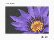 Lily In The Dark Needlepoint Kit or Canvas