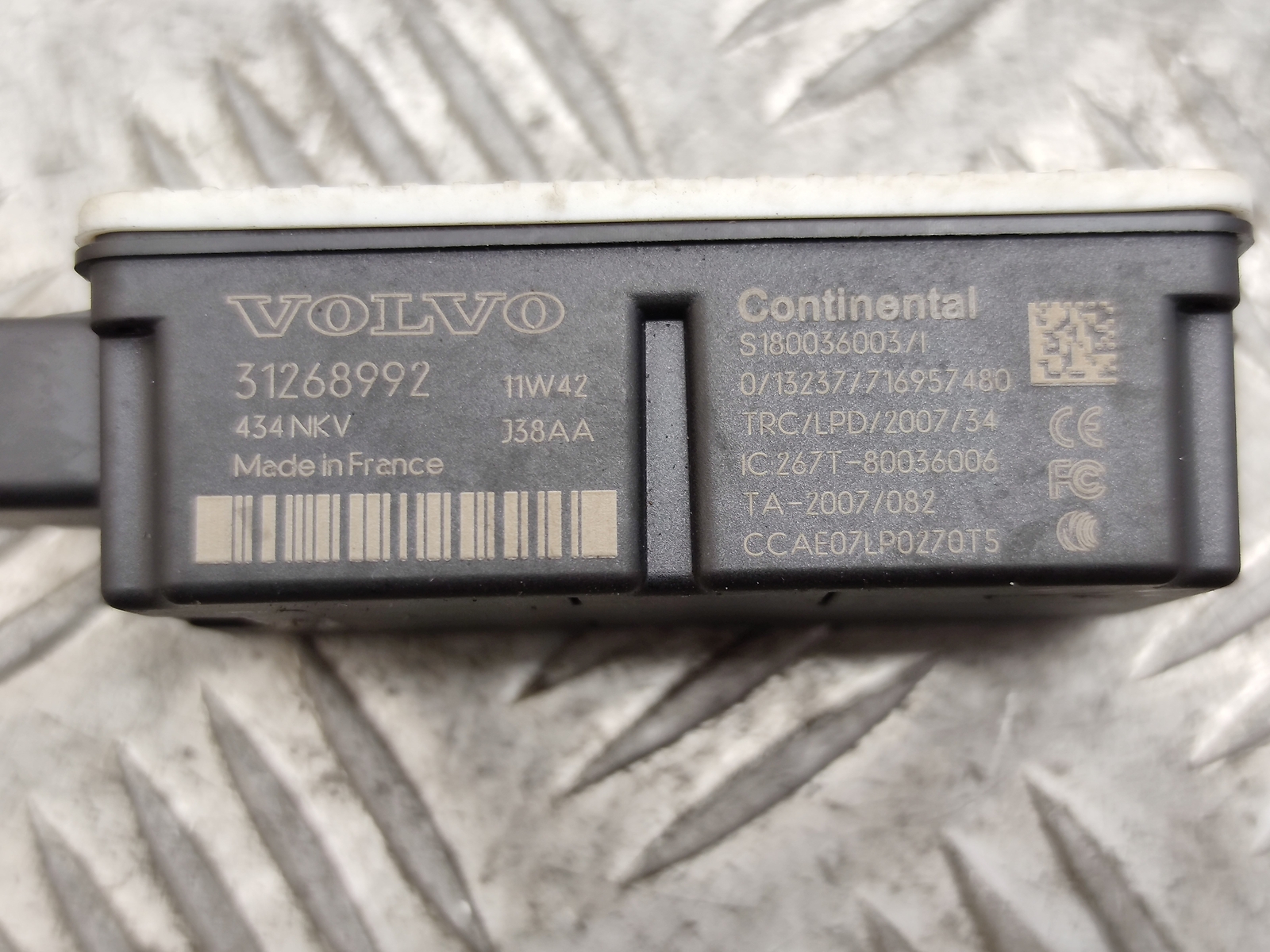 VOLVO XC60 2012 2.4D D3 D4 Central locking control unit 31268992 eBay