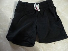 BLACK SIZE4 JUMPING BEANS GIRLS SHORTS
