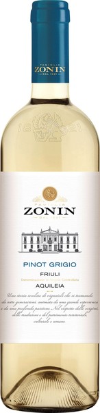 Zonin Classici Pinot Grigio Doc Trocken Strohgelb Aus Italien 750Ml-image