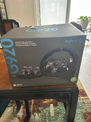 Logitech G920 Driving Force Racing Wheel - Black (941-000121)