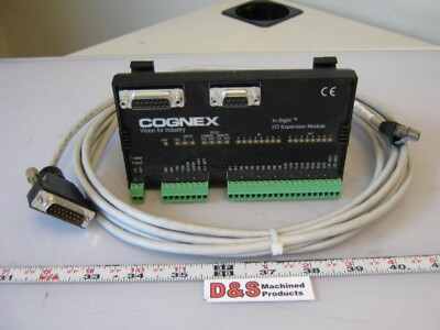 Cognex In-Sight I/O Expansion Module 24VDC RS-232 w/Serial Cable