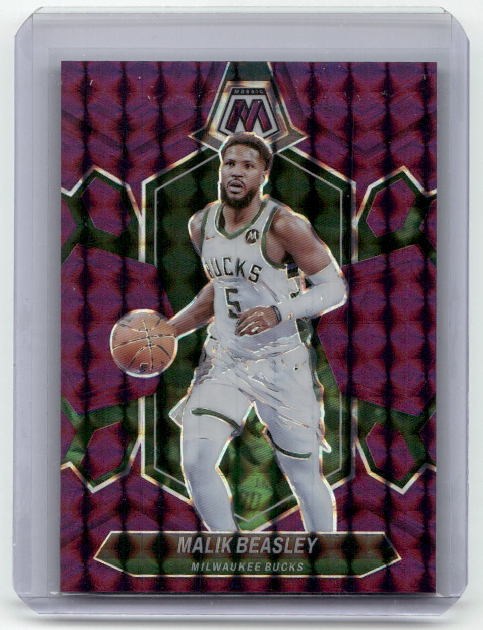 2023-24 Panini Mosaic - Purple Prizm / 99 - Malik Beasley - 10750