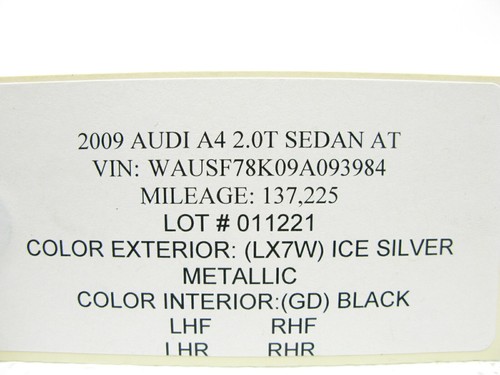 08-12 AUDI 8T A5 A4 QUATTRO 2.0 TFSI FUEL PUMP COMPUTER CONTROL MODULE OEM 01122 - Picture 6 of 6