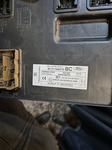 Ford Transit MK7 Body Control Module Fuse Box -8C1T14A073BC - Picture 2 of 3