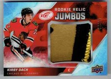 2019-20 ICE ROOKIE RELIC JUMBOS KIRBY DACH PATCH 3 COLORS 04/15 CHICAGO