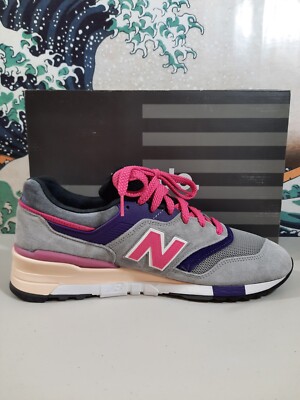New Balance 997 X Kith X United Arrows & Sons Grey Pink M997KTI