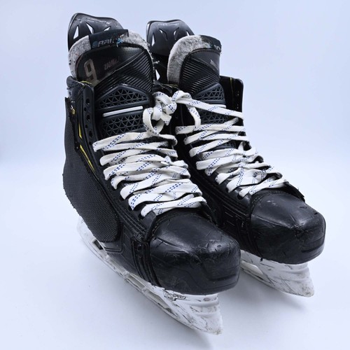 Patins de hockey sur glace Bauer Supreme 2S Pro Stock d'occasion taille 10,5 D/A Flyers LNH - Photo 1 sur 11