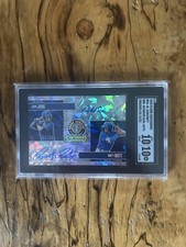 2020 Contenders Josh Jung/Brett Baty Dual Auto Cracked Ice 13/23 SGC 10/10
