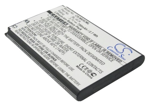 Li-ion Battery for Nokia 6680 6681 6682 3.7V 750mAh - 第 2/5 張圖片