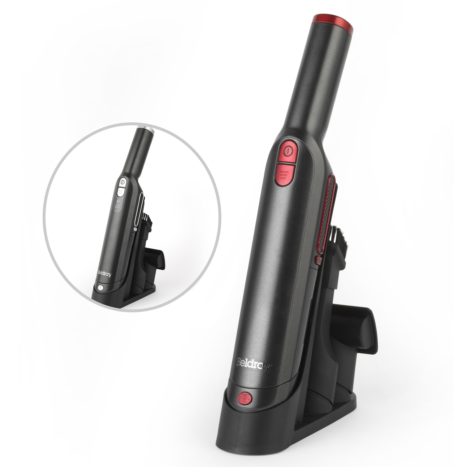 Beldray Revo Cordless Handheld Vacuum Cleaner Red (BEL0944RD) for