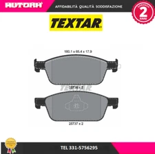 2573601 brake pad kit, front disc brake (TEXTAR BRAND)..