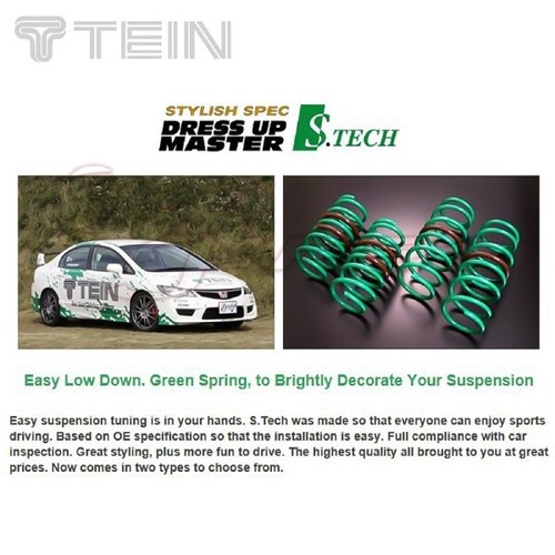 TEIN S.Tech Lowering Springs for COROLLA LEVIN AE111 5/1995-7/2000 SKT40-M1B00 - Picture 2 of 2