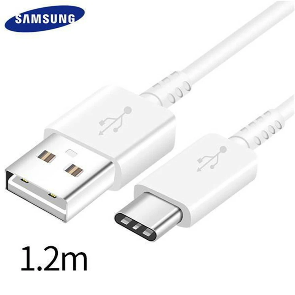 Cable Cargador Rápido 4FT Tipo C Original Samsung Galaxy S24 S23 S22 S21 S20 S10 S9 Foto 2 de 4