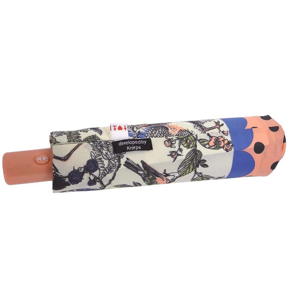 Blutsgeschwister Mujer Paraguas Rosa De Knirps Paraguas de Bolsillo Rosas Liebe Foto 3 de 4