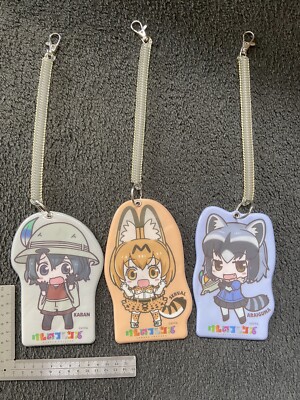 Kemono Friends Gummi Reisepass Kartenhalter offizielle Ware Japan exklusiv 