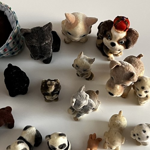 Vintage Puppy In My Pocket Figures Bundle Job Lot Flocked Kitty Ocean Jungle MEG - Picture 15 of 18