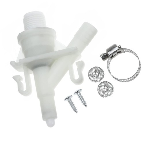 Toilet Water Valve Kit for Dometic 311 320 Pedal Flush Toilet for RV