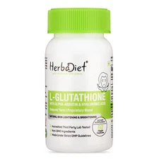 Reduced L-Glutathione with Alpha Arbutin Hyaluronic Acid Skin Whitening Capsules