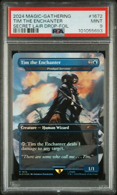 tim the enchanter mtg card Dadabig MTG Trading Card Storage Box with 8 Dividers for Over 1800 Cards,  Magnetic Leather Deck Box (Black) : Amazon.com.be: Toys main image 1