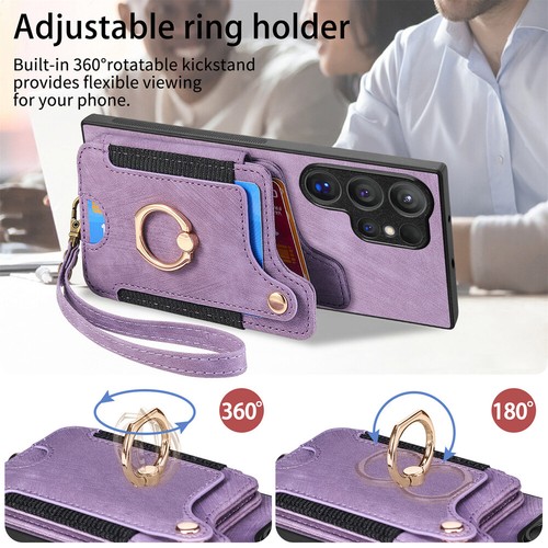 Funda protectora 360 grados a prueba de golpes con correa para Samsung Galaxy A55 5G - Imagen 60 de 81