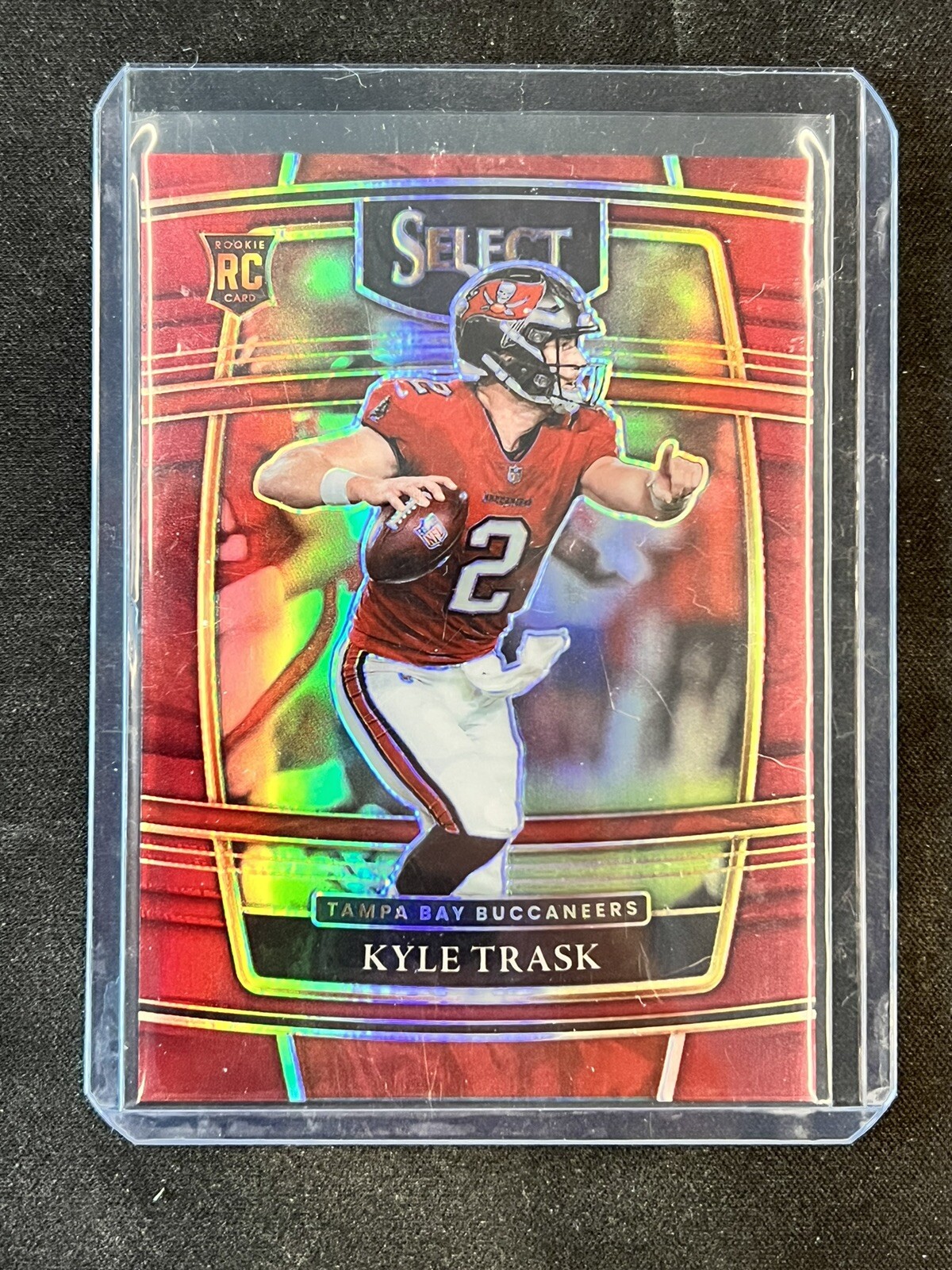 2021 Panini Select - Kyle Trask - Rookie Concourse Level Maroon Prizm /149