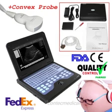 FDA&CE CONTEC CMS600P2 Portable Ultrasound Scanner Digital Laptop Machine,Convex