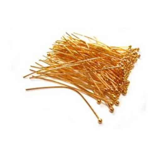 Brass Ball Head Pins Ballpoint HeadPins Choose Colour Length, Jewellery