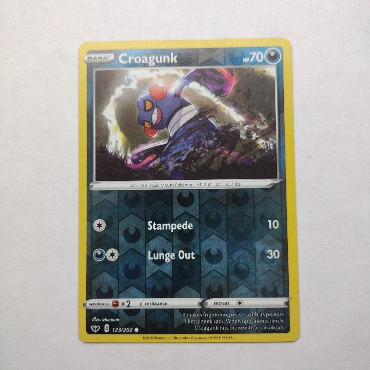 Croagunk 268 Current Market Value | Japanese Start Deck 100